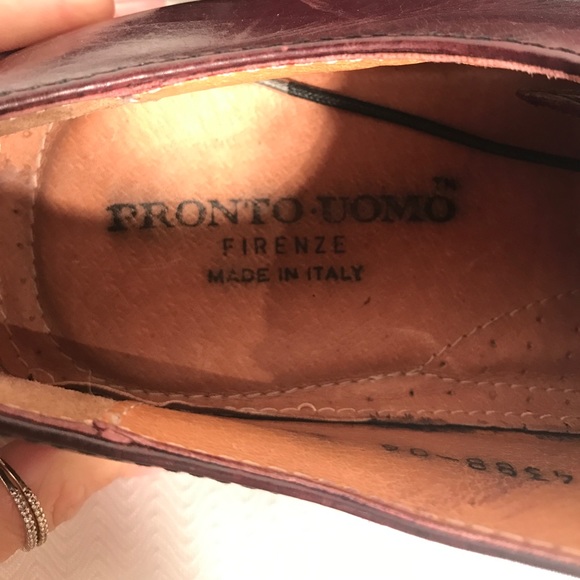 Men's Pronto•Uomo Firenze Italian oxford 8.5M - Picture 5 of 8